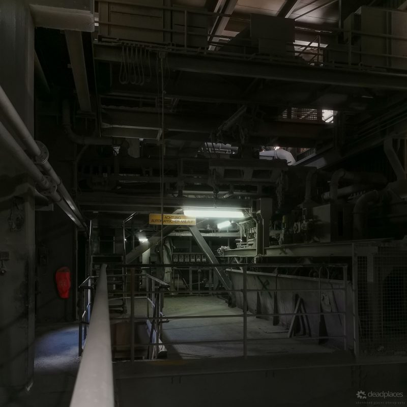 Fahrweg Schiebebuehne Pressen Hangseite